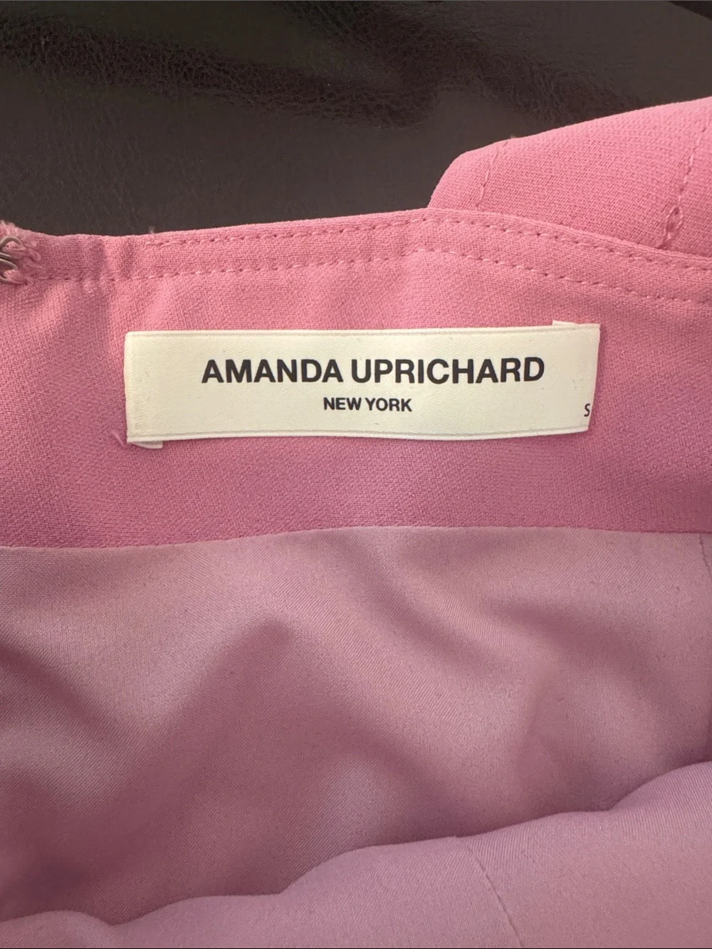 Amanda Uprichard Pink Romper